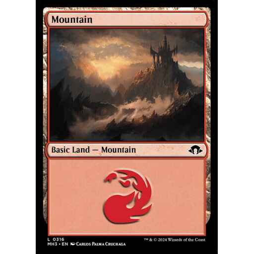 Modern Horizons 3 - 316 - Mountain - Common - C - Non-foil