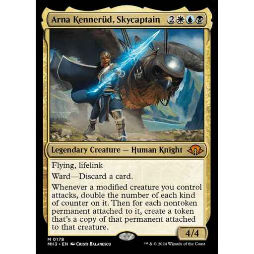 Modern Horizons 3 - 178 - Arna Kennerüd, Skycaptain - Mythic - Multi - Non-foil