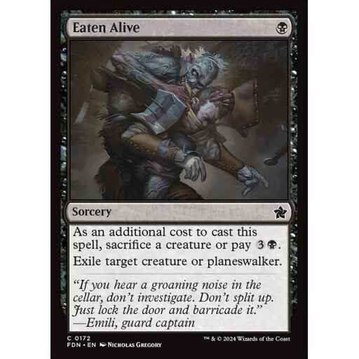 Foundations - 172 - Eaten Alive - Common - B - Non-foil