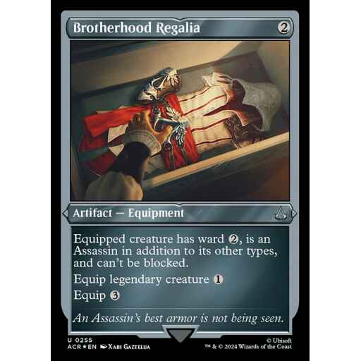 Assassin's Creed - 255 - Brotherhood Regalia - Uncommon - C - Non-foil