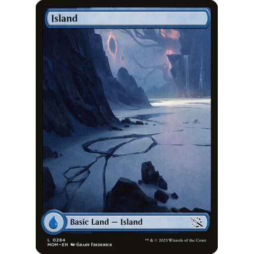 March of the Machine - 284 - Island - Common - C - Non-foil