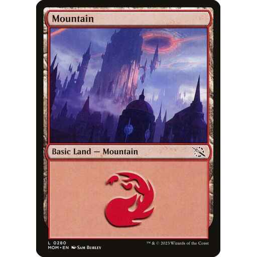 March of the Machine - 280 - Mountain - Common - C - Non-foil