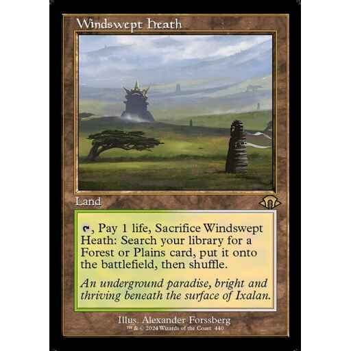 Modern Horizons 3 - 440 - Windswept Heath - Rare - C - Non-foil