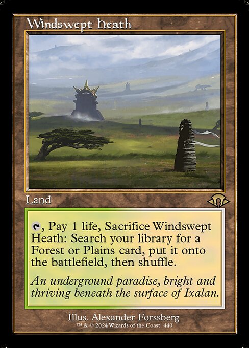 Modern Horizons 3 - 440 - Windswept Heath - Rare - C - Non-foil