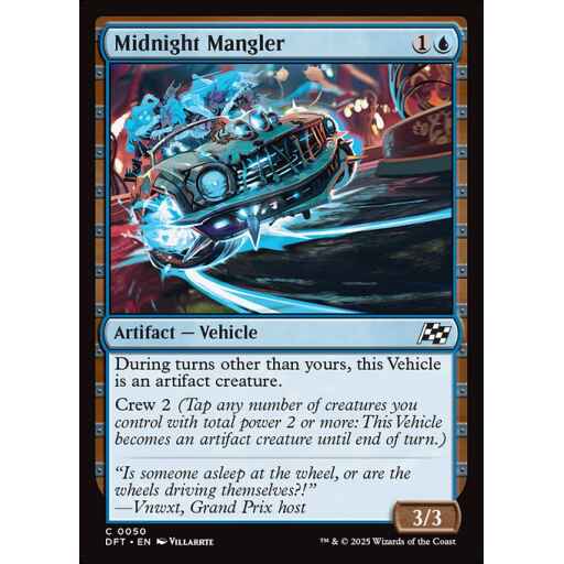 Aetherdrift - 50 - Midnight Mangler - Common - U - Foil