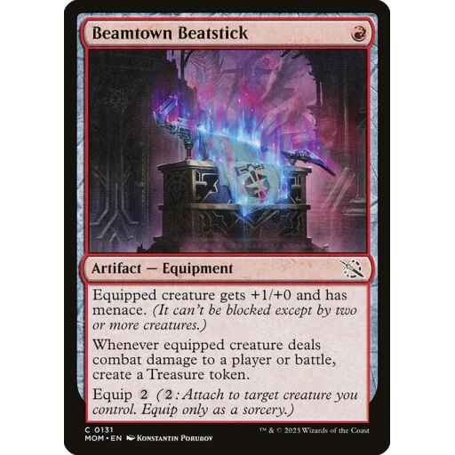 March of the Machine - 131 - Beamtown Beatstick - Common - R - Non-foil