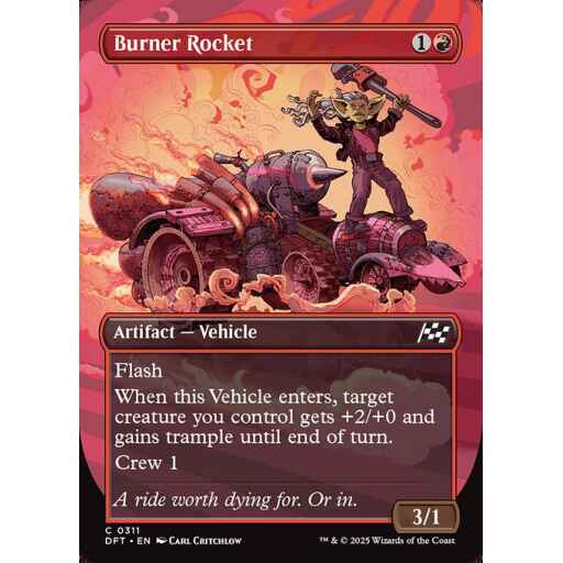 Aetherdrift - 311 - Burner Rocket - Common - R - Foil