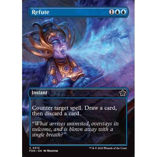 Foundations - 313 - Refute - Common - U - Foil