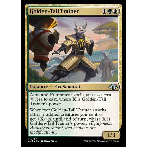 Modern Horizons 3 - 187 - Golden-Tail Trainer - Uncommon - WG - Foil
