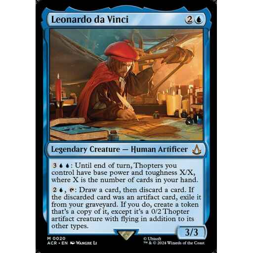 Assassin's Creed - 20 - Leonardo da Vinci - Mythic - U - Non-foil