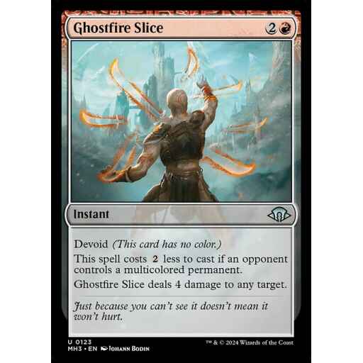 Modern Horizons 3 - 123 - Ghostfire Slice - Uncommon - C - Non-foil