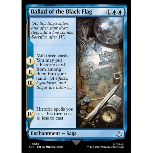 Assassin's Creed - 13 - Ballad of the Black Flag - Uncommon - U - Non-foil