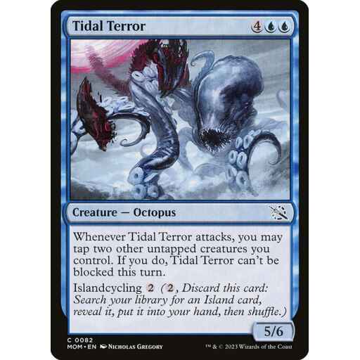 March of the Machine - 82 - Tidal Terror - Common - U - Non-foil