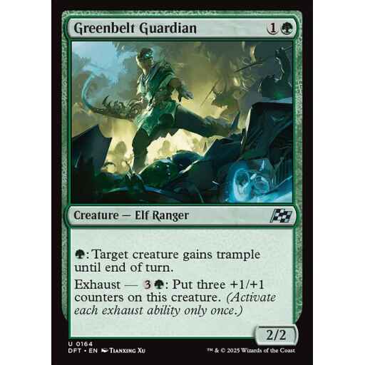 Aetherdrift - 164 - Greenbelt Guardian - Uncommon - G - Non-foil
