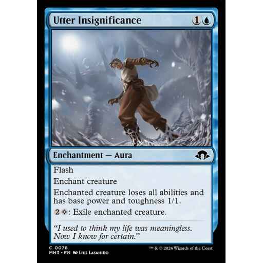 Modern Horizons 3 - 78 - Utter Insignificance - Common - U - Non-foil