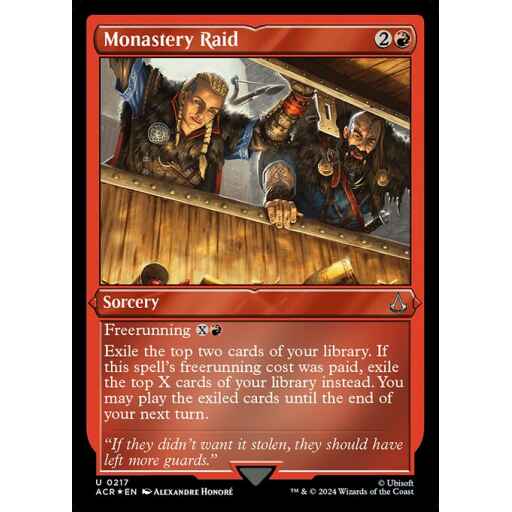 Assassin's Creed - 217 - Monastery Raid - Uncommon - R - Non-foil