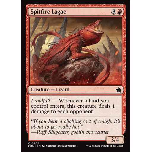 Foundations - 208 - Spitfire Lagac - Common - R - Non-foil