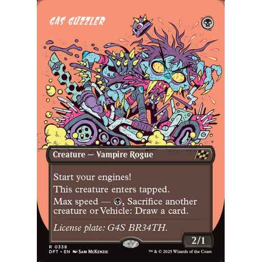 Aetherdrift - 338 - Gas Guzzler - Rare - B - Non-foil