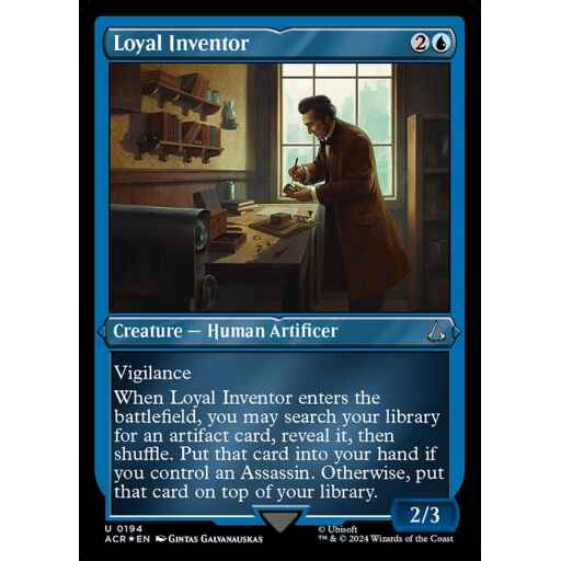 Assassin's Creed - 194 - Loyal Inventor - Uncommon - U - Non-foil