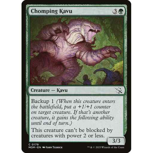 March of the Machine - 179 - Chomping Kavu - Common - G - Non-foil