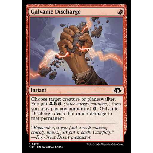 Modern Horizons 3 - 122 - Galvanic Discharge - Common - R - Foil