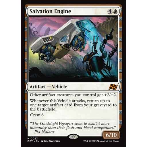 Aetherdrift - 27 - Salvation Engine - Mythic - W - Non-foil