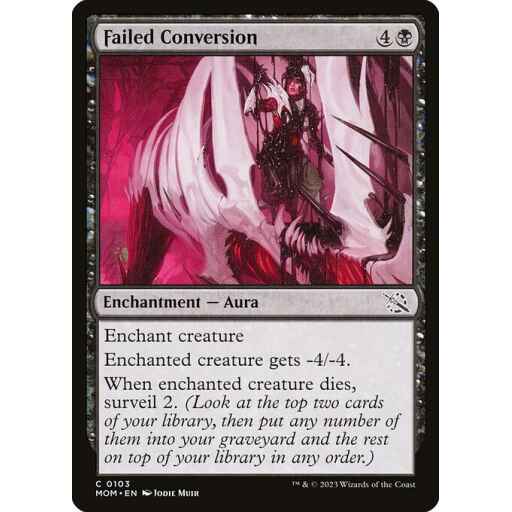 March of the Machine - 103 - Failed Conversion - Common - B - Non-foil