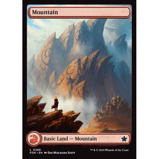 Foundations - 288 - Mountain - Common - C - Foil