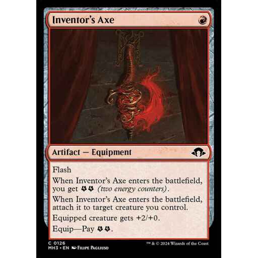 Modern Horizons 3 - 126 - Inventor's Axe - Common - R - Non-foil