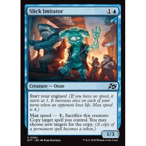 Aetherdrift - 62 - Slick Imitator - Uncommon - U - Non-foil