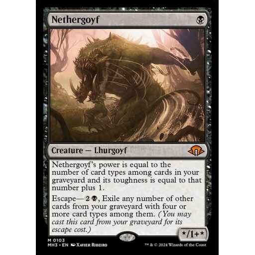 Modern Horizons 3 - 103 - Nethergoyf - Mythic - B - Non-foil