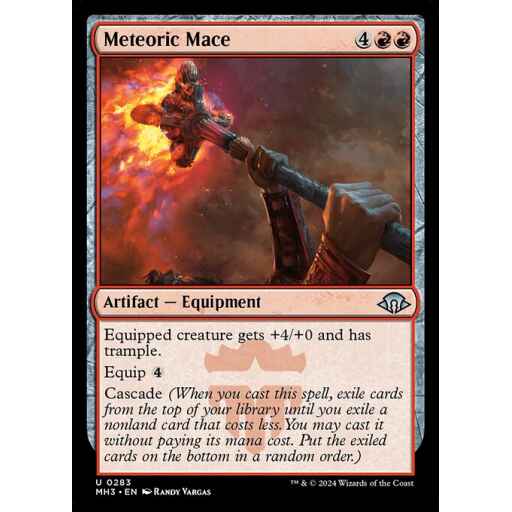 Modern Horizons 3 - 283 - Meteoric Mace - Uncommon - R - Non-foil