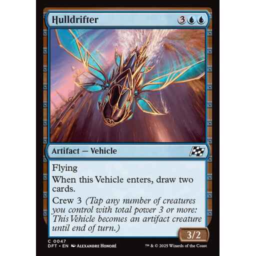 Aetherdrift - 47 - Hulldrifter - Common - U - Foil