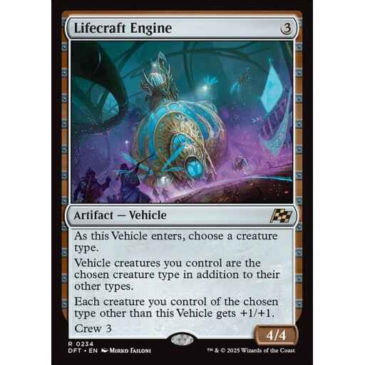 Aetherdrift - 234 - Lifecraft Engine - Rare - C - Non-foil