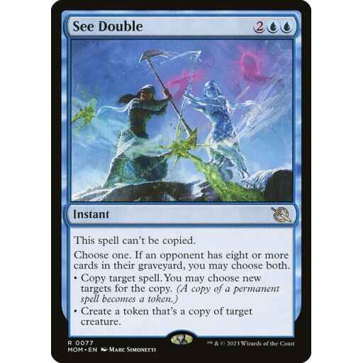 March of the Machine - 77 - See Double - Rare - U - Non-foil