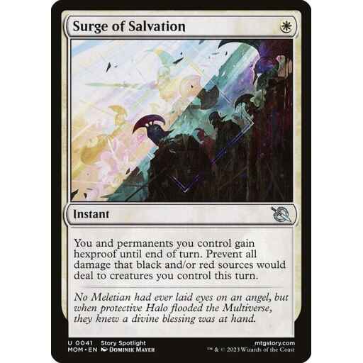 March of the Machine - 41 - Surge of Salvation - Uncommon - W - Non-foil