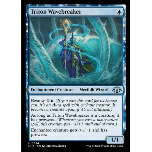 Modern Horizons 3 - 74 - Triton Wavebreaker - Uncommon - U - Non-foil