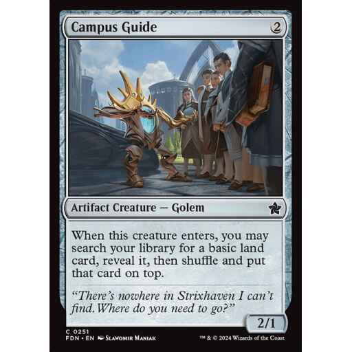 Foundations - 251 - Campus Guide - Common - C - Foil