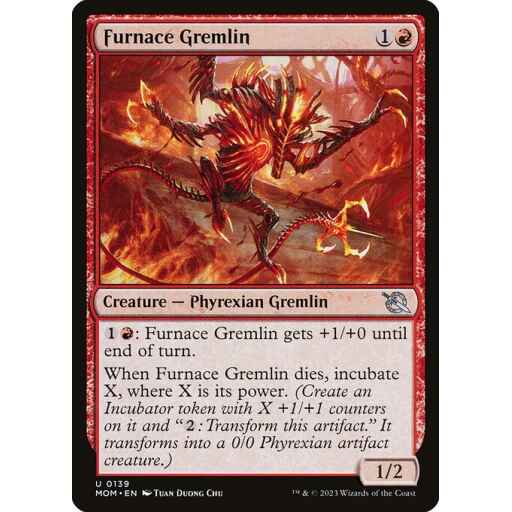 March of the Machine - 139 - Furnace Gremlin - Uncommon - R - Non-foil