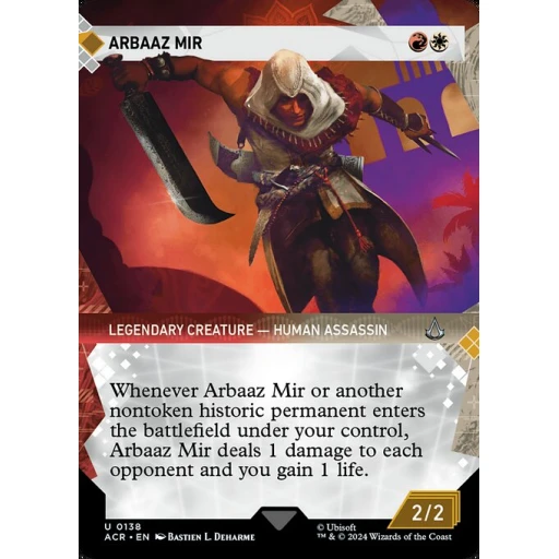 Assassin's Creed - 138 - Arbaaz Mir - Uncommon - WR - Non-foil