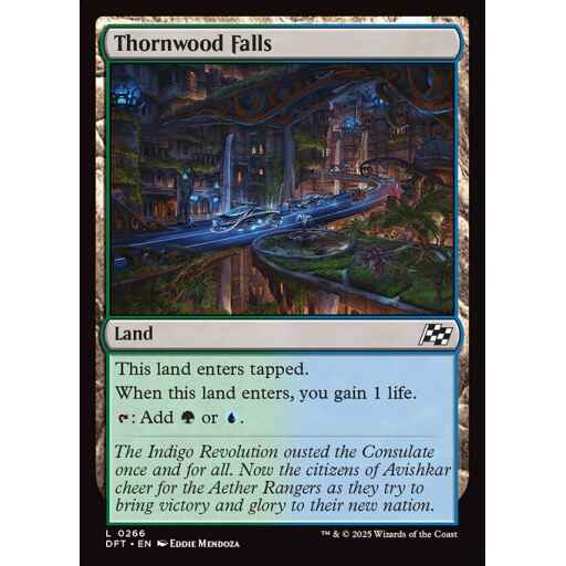 Aetherdrift - 266 - Thornwood Falls - Common - C - Non-foil