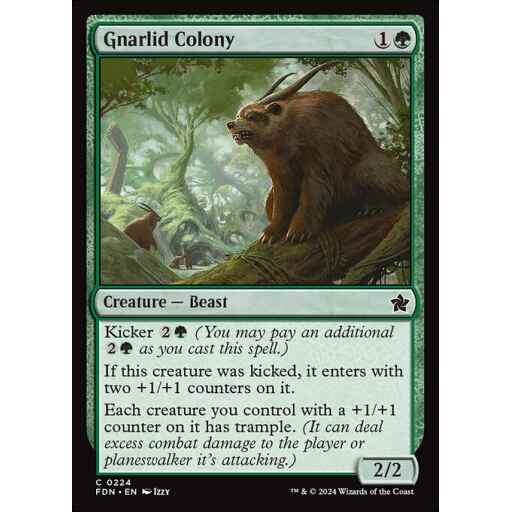 Foundations - 224 - Gnarlid Colony - Common - G - Non-foil