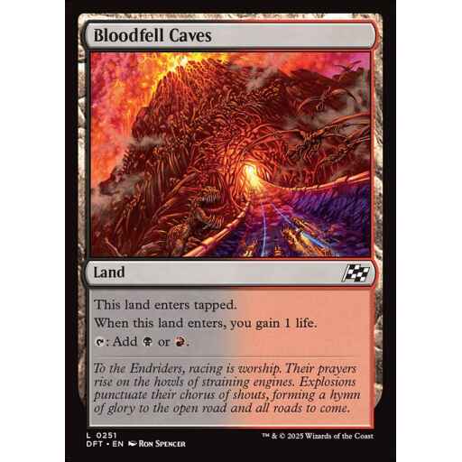 Aetherdrift - 251 - Bloodfell Caves - Common - C - Non-foil