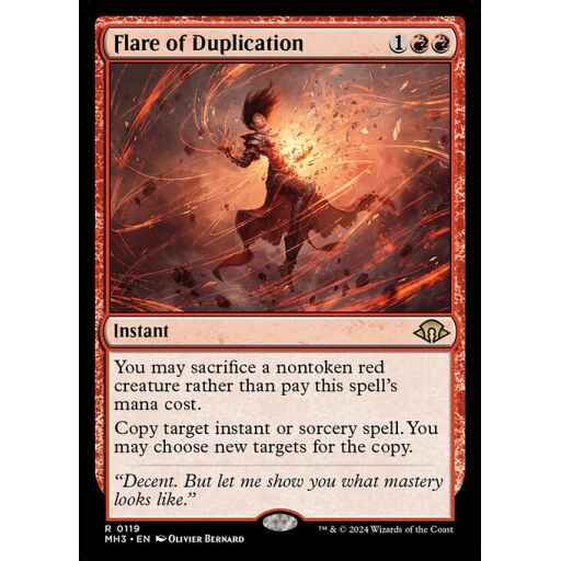 Modern Horizons 3 - 119 - Flare of Duplication - Rare - R - Non-foil