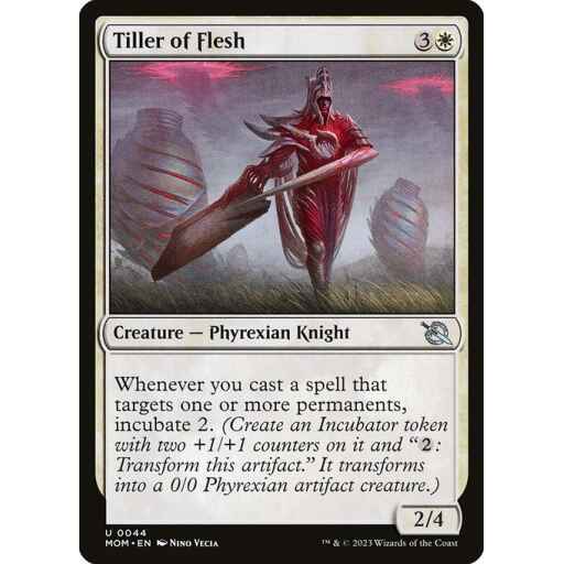 March of the Machine - 44 - Tiller of Flesh - Uncommon - W - Non-foil