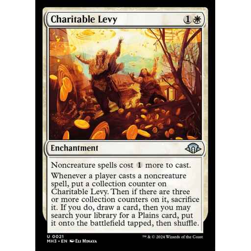 Modern Horizons 3 - 21 - Charitable Levy - Uncommon - W - Non-foil