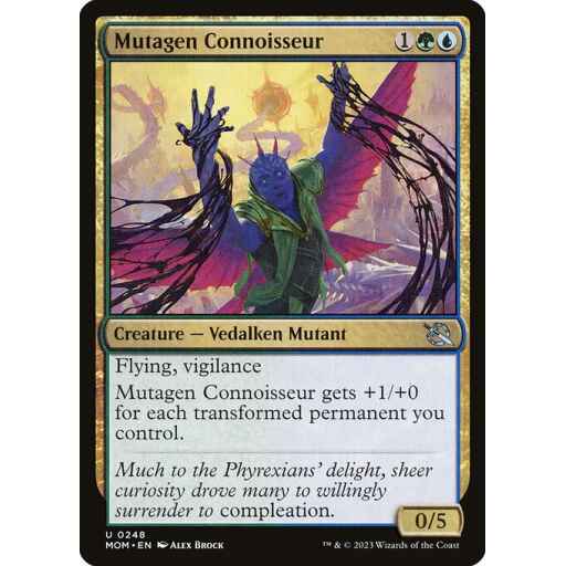 March of the Machine - 248 - Mutagen Connoisseur - Uncommon - UG - Non-foil