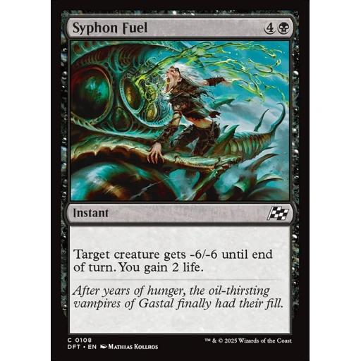 Aetherdrift - 108 - Syphon Fuel - Common - B - Foil