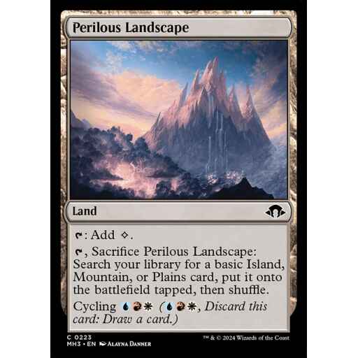 Modern Horizons 3 - 223 - Perilous Landscape - Common - C - Foil