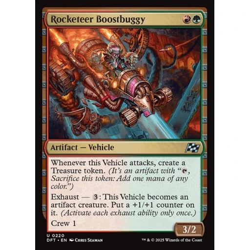 Aetherdrift - 220 - Rocketeer Boostbuggy - Uncommon - RG - Non-foil